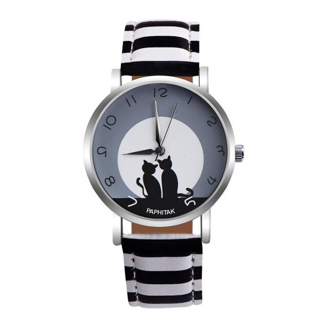 reloj de gato