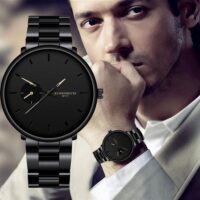 reloj para hombre con pulsera de cuarzo