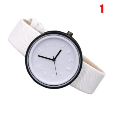 reloj blanco u