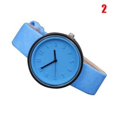reloj azul oscuro u